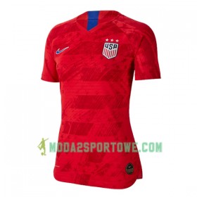 Koszulka Stany Zjednoczone Wyjazdowe Stroje Piłkarskie Mistrzostwa świata kobiet 2019 Krótki Rękaw